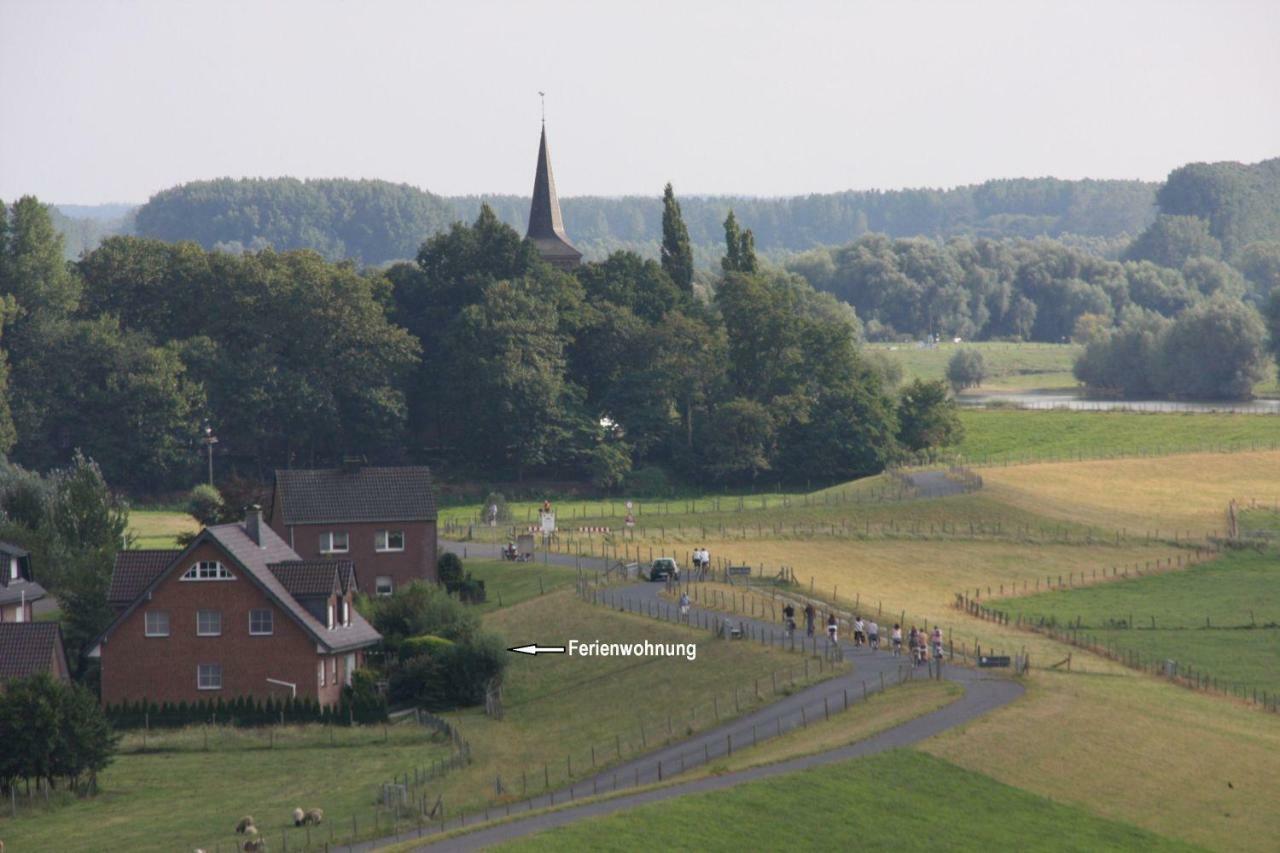 Ferienwohnung Rheinblick Bislich 韦塞尔 外观 照片